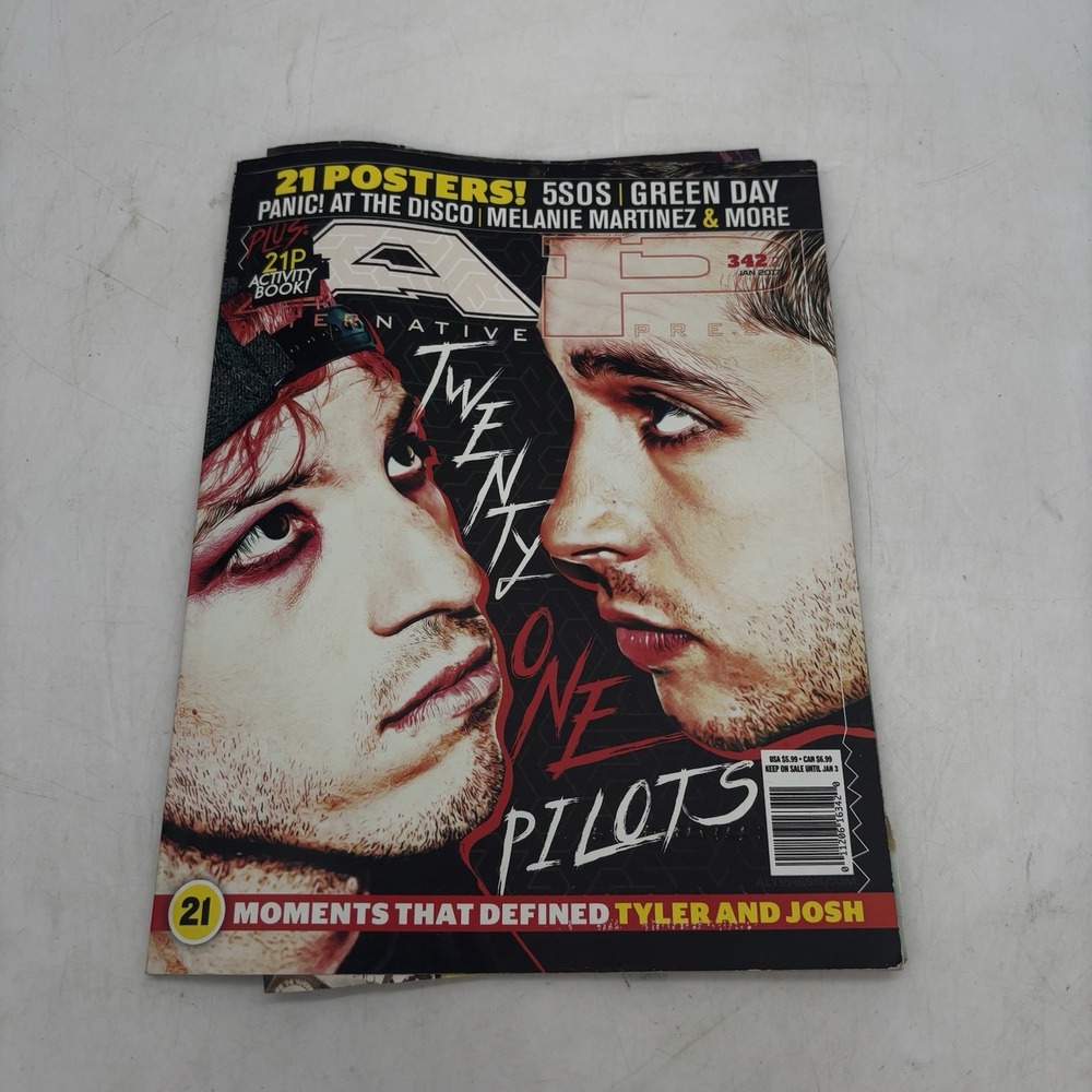 Twenty One Pilots AP January 2017 Issue #342.2 Magazine with Melanie Martinez